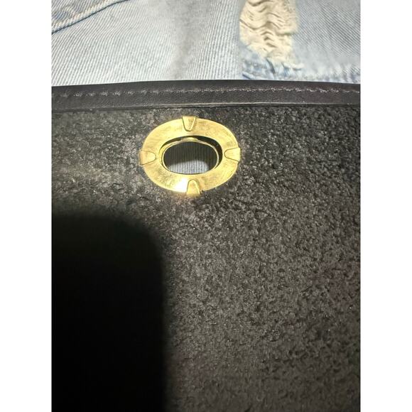 Vintage COACH Black CROSS BODY PENNY SHOULDER BAG HANDBAG PURSE - Picture 6 of 8